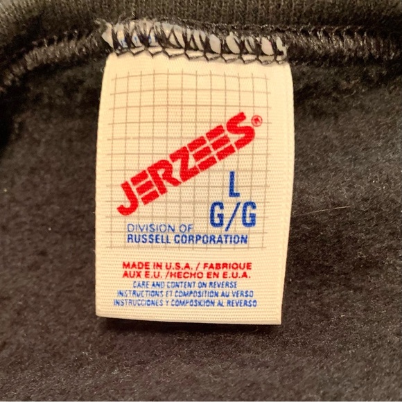 ❗LAST CHANCE❗Black and White Loop 2-Button Patches Cardigan size Large - Picture 6 of 10